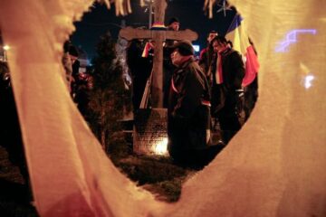 Opt zile de proteste în Piața Universității din Capitală. Foto: MEDIAFAX