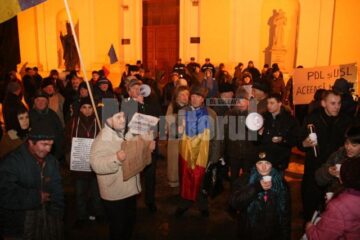 O nouă zi de proteste