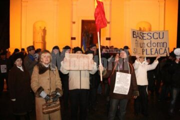 O nouă zi de proteste