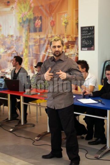 Instructorul de dans Dorin Mârnea, inițiatorul Fly Dance Club