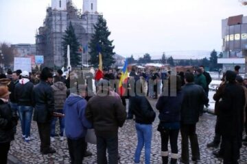 De Ziua Unirii, proteste la Fălticeni