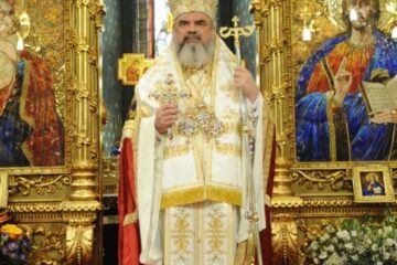 PF Daniel, la slujba de Te Deum oficiată la Catedrala patriarhală. Foto: patriarhia.ro
