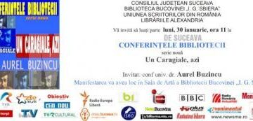 „Centenar Caragiale - Un Caragiale, azi”