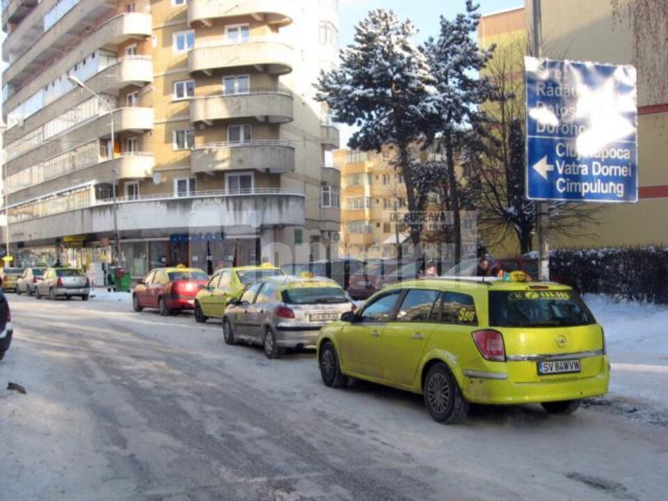 Străzi înghețate