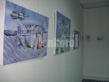 Secvență din expoziția „Sublim și Frumos”