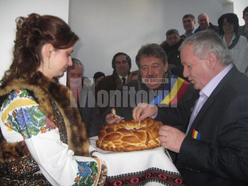 Primarul Marius Ursaciuc și Adrian Porumboiu, președintele Racova com-agro-pan Grup