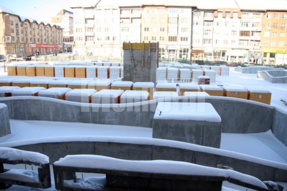 La parcările subterane nu se poate lucra, deoarece temperaturile la interior sunt de aproape -10 grade Celsius La parcările subterane nu se poate lucra, deoarece temperaturile la interior sunt de aproape -10 grade Celsius