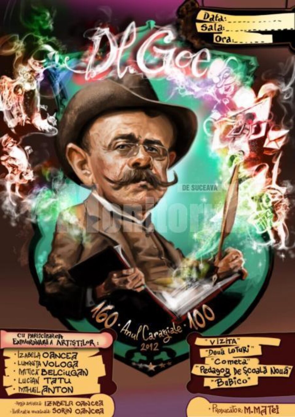 Teatru, muzică, dans, pantomimă, pe scena Casei de Cultură Suceava