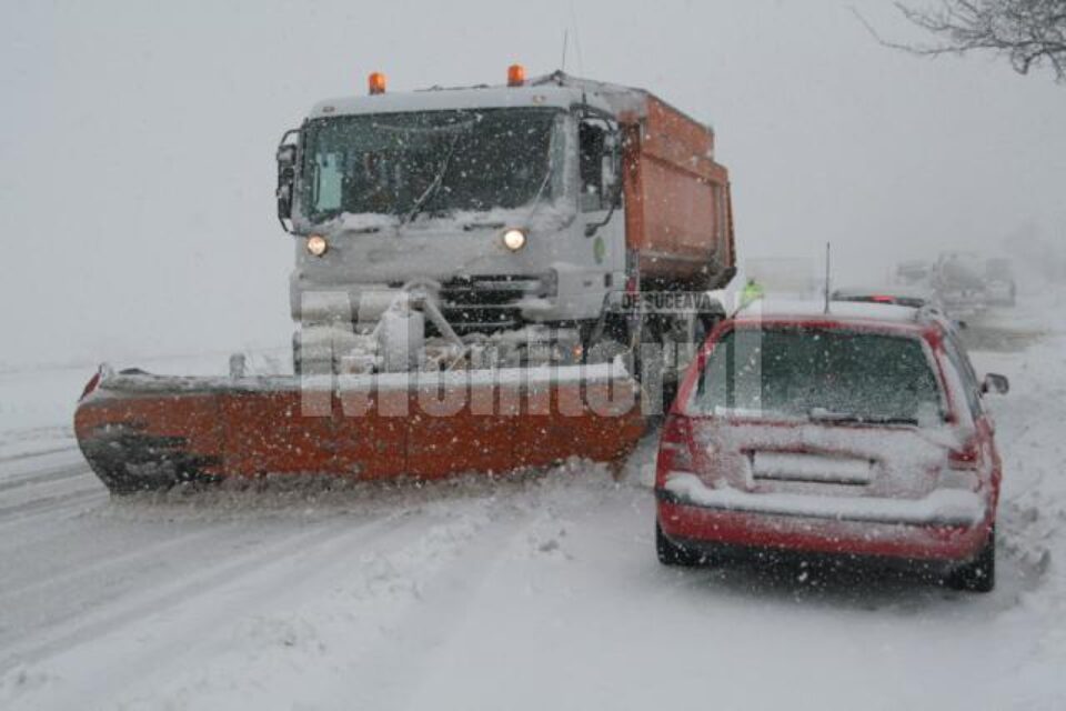 În intervalul 3 februarie, ora 10.00 – 5 februarie, ora 20.00, se vor înregistra ninsori, intensificări ale vântului, viscol și polei