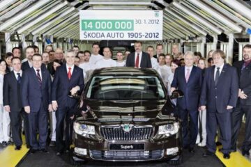 Skoda a fabricat 14 milioane de autovehicule