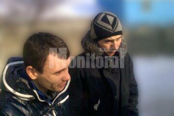 Silviu Pătrașcu (stânga) și Petrișor Mihai au fost arestați preventiv