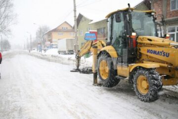 Strada Traian Vuia, bazin de înot în urma unei avarii