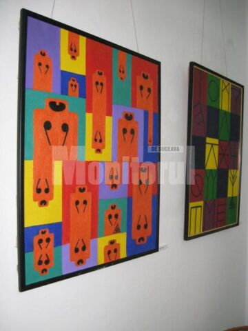 Secvențe din expoziția lui Constantin Severin