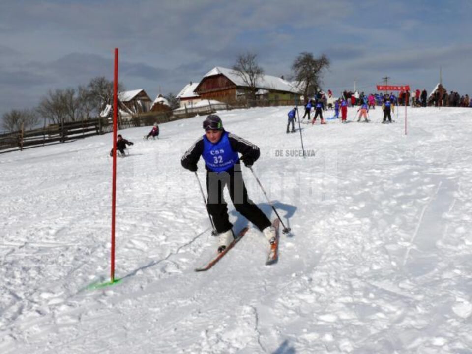 Concursurile de pe pârtia de la Teșna au fost foarte animate, iar la final concurenții au fost premiați