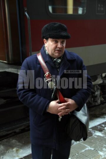 Șeful de tren Valentin Dinu