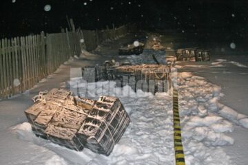 Când au sesizat că au fost descoperiți, suspecții au abandonat coletele