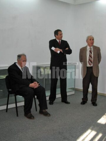 Prof. univ. dr. Alexandru Ungureanu, prof. univ. dr. Adrian Grozavu și conf. univ. Ioan Iosep