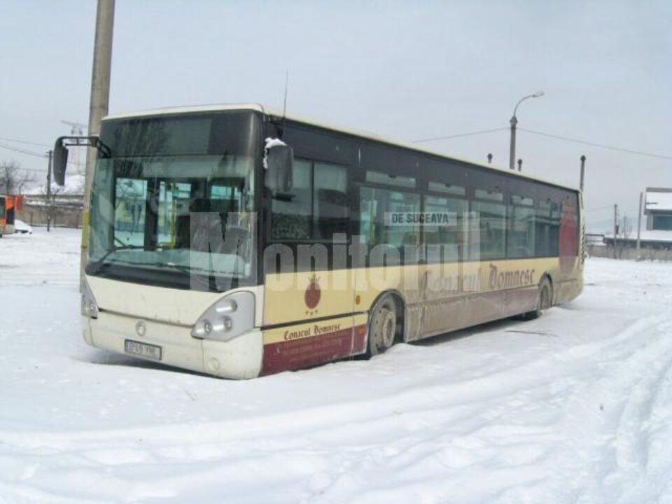 Reparații făcute în ger, la minus 20 de grade Celsius