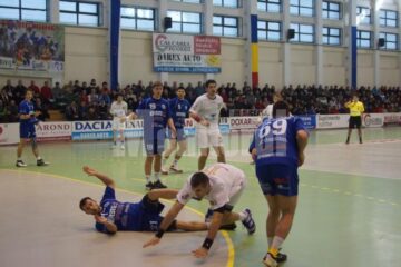 Handbaliștii suceveni au făcut un meci excelent și au obținut o victorie concludentă în fața croaților de la RK Bjelovar