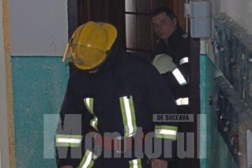 Incendiul nu le-a creat probleme deosebite pompierilor