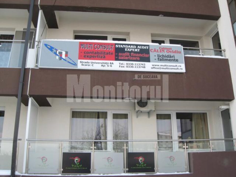 Sediul firmei lui Ovidiu Călin