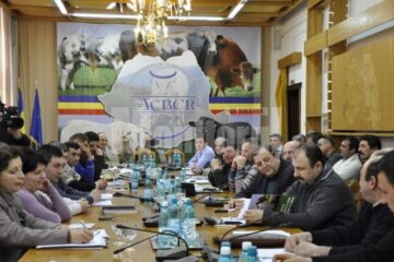 Ședința de constituire a Asociația Crescătorilor de Bovine pentru Carne din România a avut loc sâmbătă, la sediul Consiliului Județean