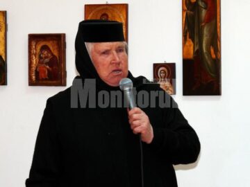 Stareța Mănăstirii Voroneț, stavrofora Irina Pântescu: „O lumânare arde tot timpul la Voroneț și la Mănăstirea Humorului pentru maestrul Ion Irimescu”