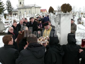 Slujba de pomenire a celebrului artist Ion Irimescu