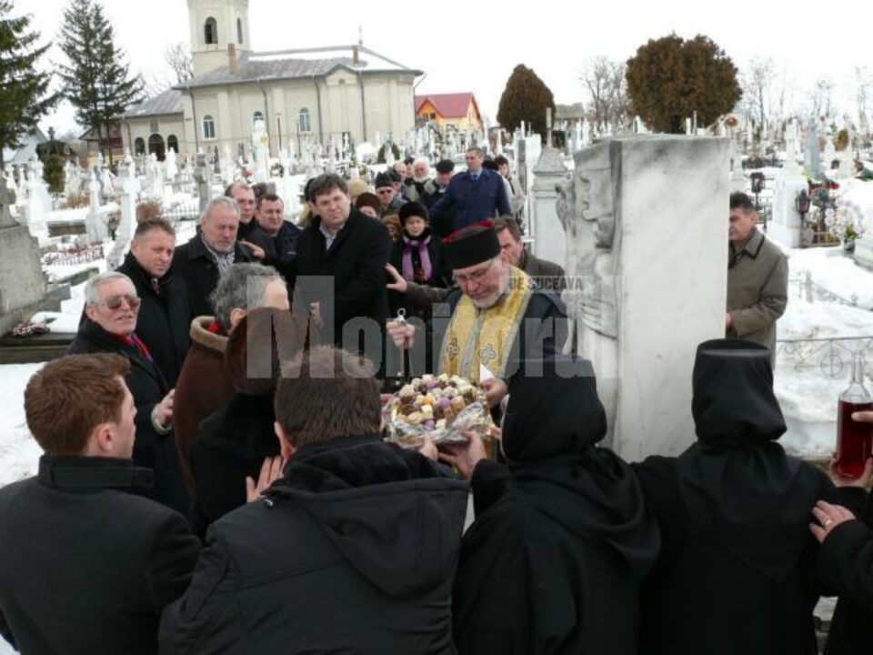 Slujba de pomenire a celebrului artist Ion Irimescu