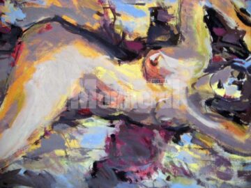 Nud - Adriana Moțoc, Premiul II secțiunea Pictură