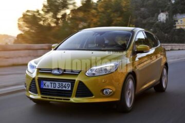 Ford Focus pătrunde în topul celor mai vândute cinci modele din Europa