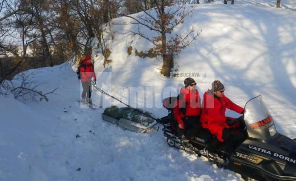 Pentru a duce ajutoarele acolo unde și-au propus, salvamontiștii dorneni au avut de furcă timp de cinci ore