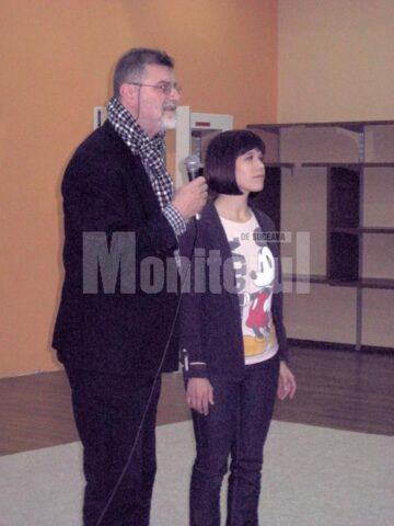 Mihai Pînzaru PIM și Oana Șlemco, la vernisaj