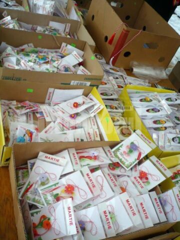 Cele mai căutate mărțișoare au fost cele ieftine, cu prețuri până la 2 lei