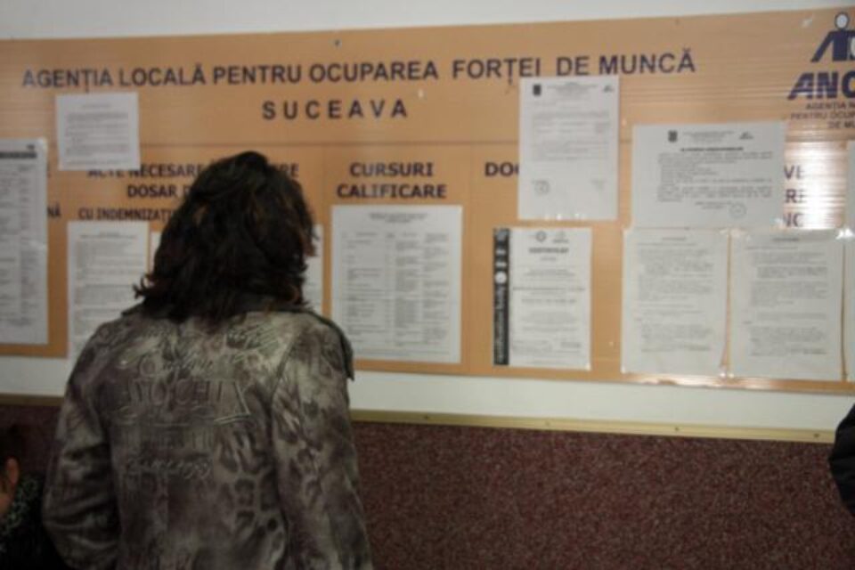 În județul Suceava în perioada 2-8 martie sunt disponibile doar 35 de locuri de muncă