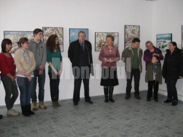 Deschiderea expoziției Iarna la Vatra Dornei