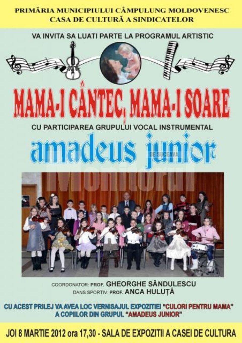 Spectacol și vernisaj