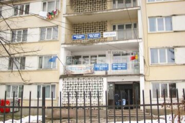 Clădirea căminului social va fi delimitată de clădirile Colegiului Tehnic „Petru Mușat”