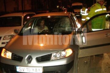 Victima accidentului s-a lovit mai întâi violent de parbrizul mașinii, fiind proiectat apoi pe carosabil