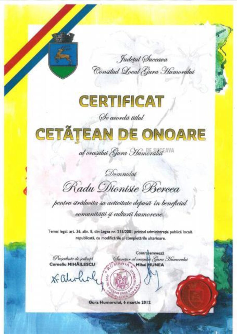 Recunoaștere și apreciere
