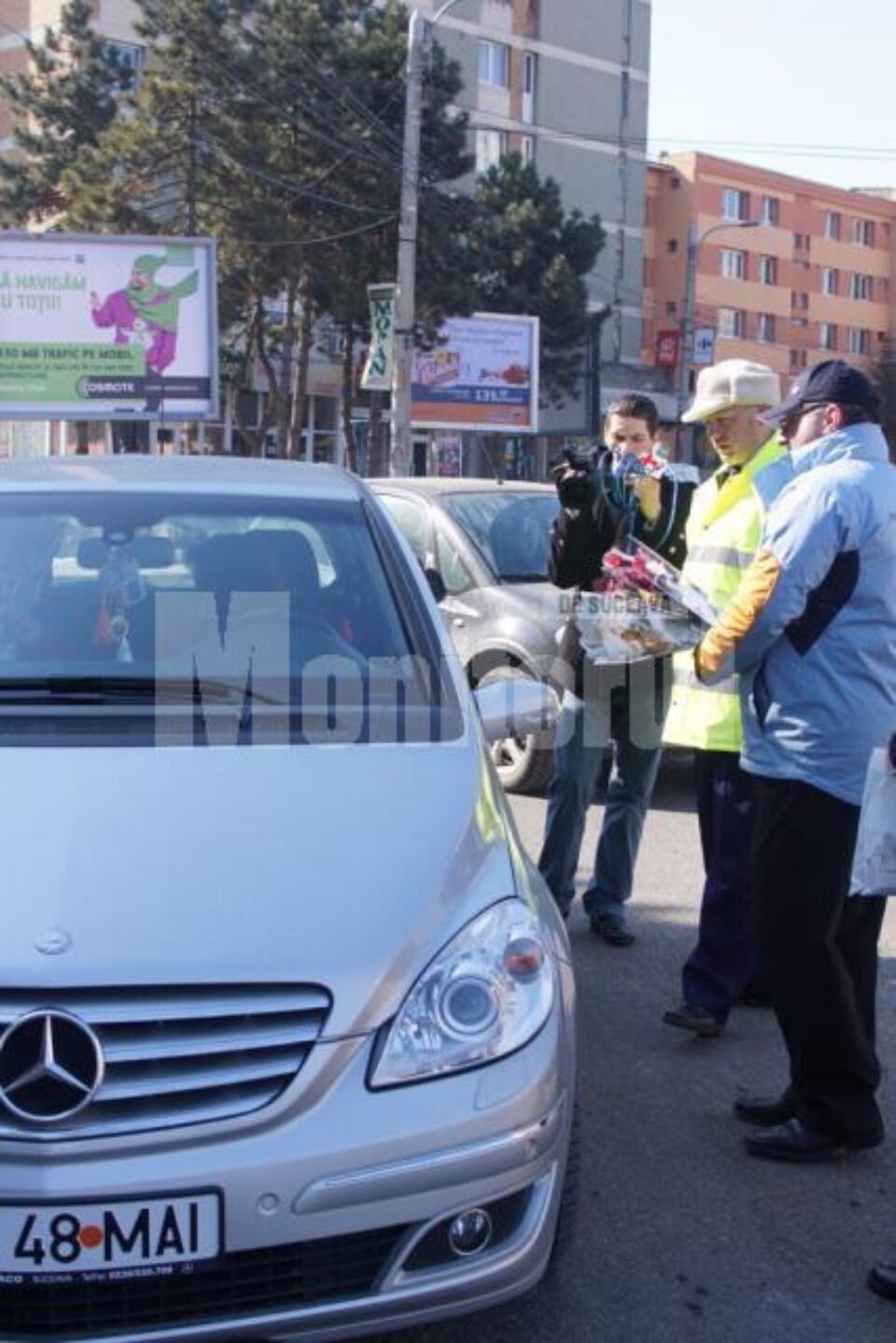 Doamnele au fost răsfățate și în trafic