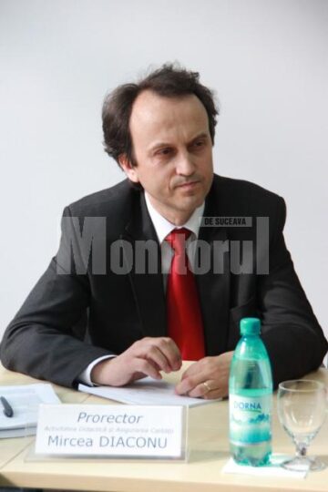 Prorectorul Mircea Diaconu