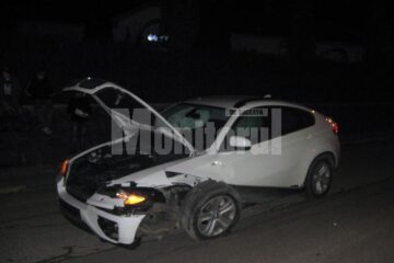 BMW-ul X6 implicat în accident