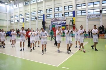 Studenții le-au mulțumit suporterilor pentru încurajările din timpul partidei