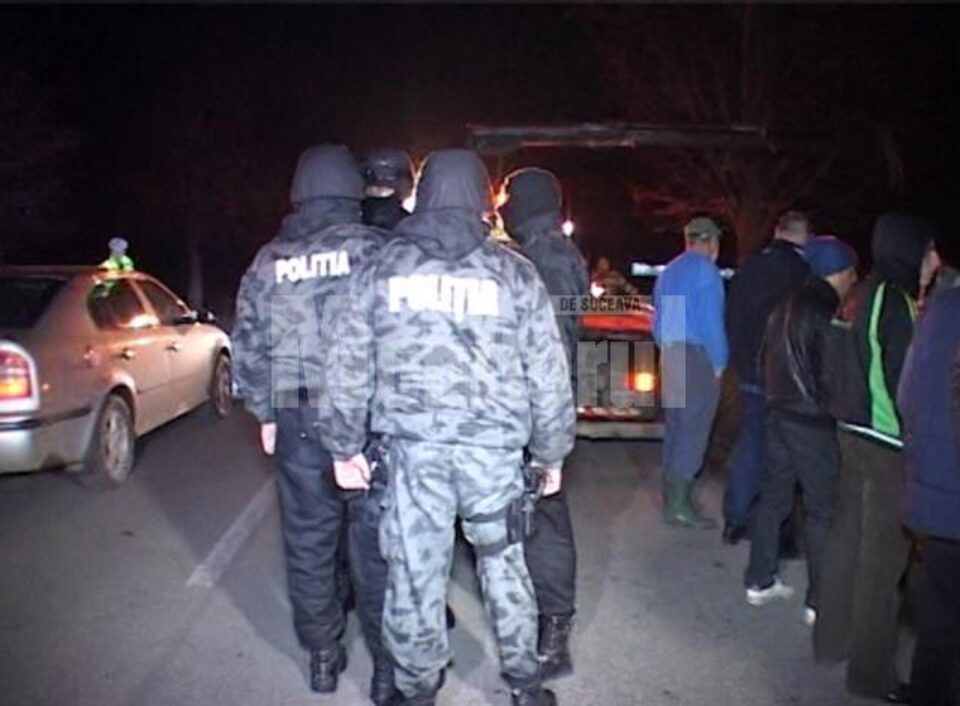 Pentru calmarea spiritelor, la fața locului au fost chemați polițiști