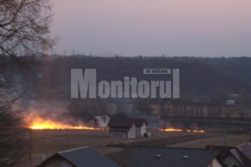 Case în pericol din cauza incendierii miriștilor