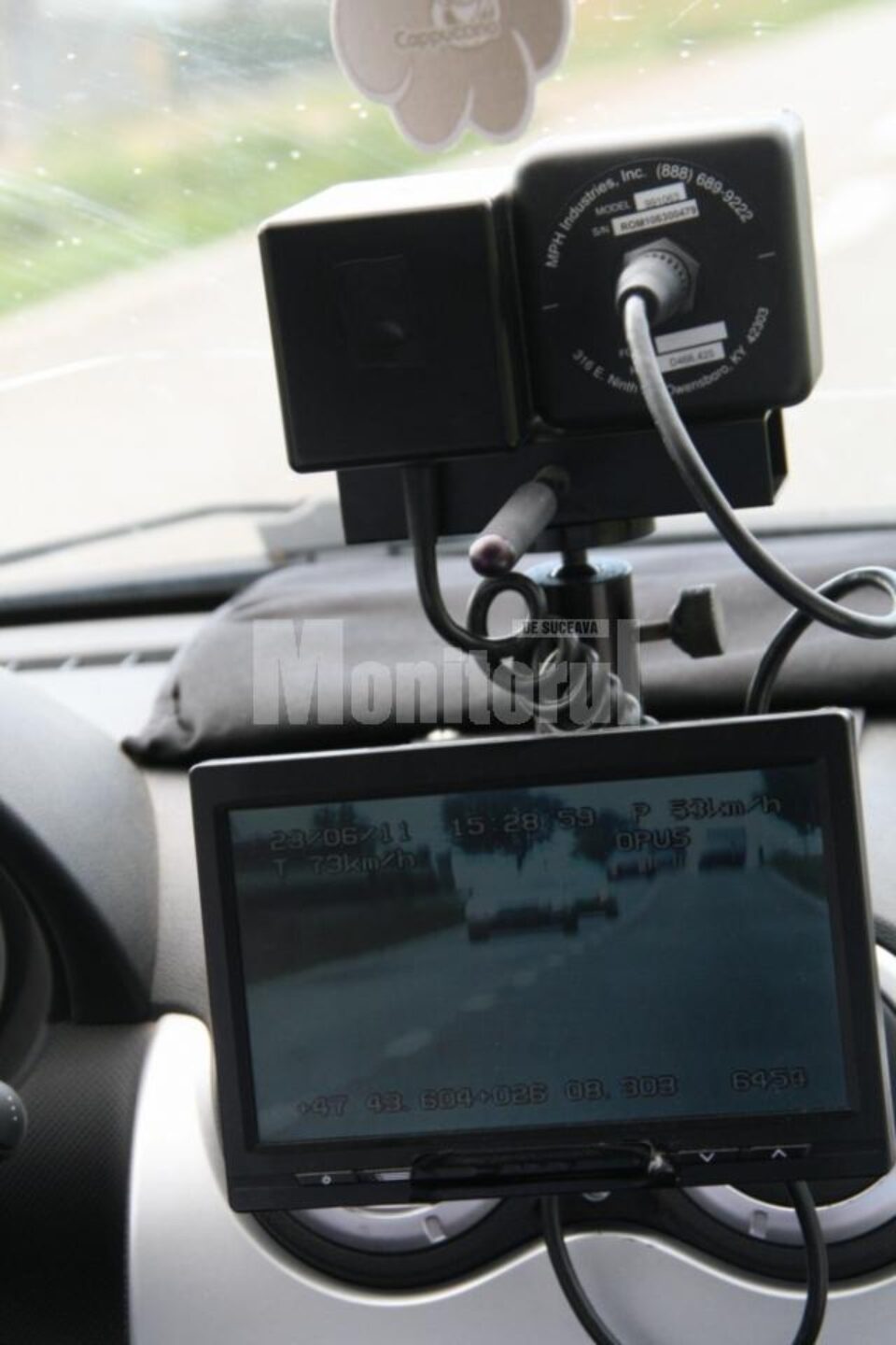 Peste 300 de șoferi, amendați pentru viteză după un control cu radarele poliției