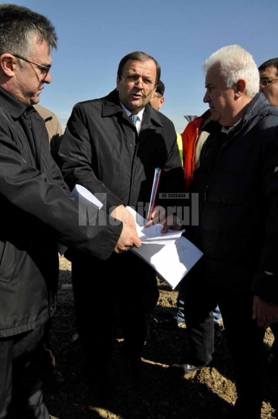 Flutur a inspectat lucrările la șoseaua de centură