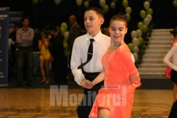 Cătălina Elena Guriuc și Emanuel Adrian Aramă, campioni naționali la dans sportiv