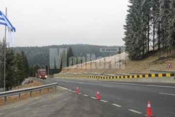 Hoții au furat 4 km de metal din parapetul de protecție al drumului european Suceava - Vatra Dornei
